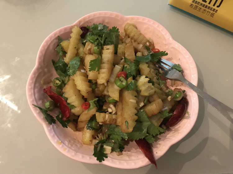 爽口拌土豆的做法