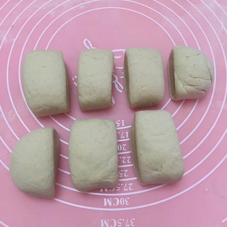 自制美味荞麦馒头（面包机和面版）的做法图解5