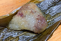 水晶粽红豆沙甜粽，软糯香甜的做法