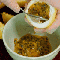 【宝宝辅食】百香果柠檬VC水的做法图解3