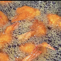 黄金蝴蝶虾的做法图解4
