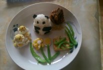 小熊猫宝宝餐的做法