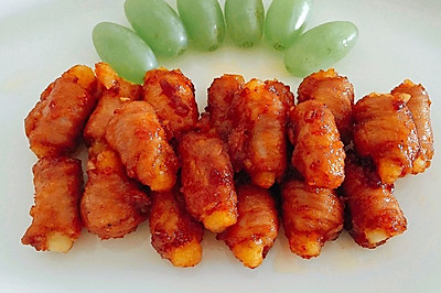 土豆里脊肉卷