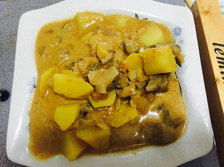 咖喱牛肉的做法