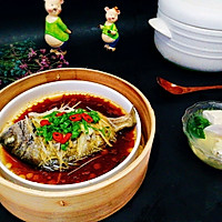 清蒸海鲫鱼+河蚌杂蔬汤#KitchenAid的美食故事#的做法图解19