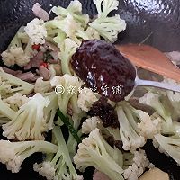 干锅花菜炒五花肉 一个人光盘那都不是个事的做法图解10