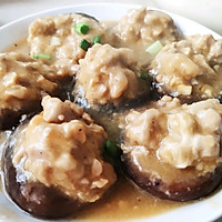香菇酿肉的做法图解6