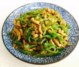 青椒肉丝 辣椒炒肉的做法