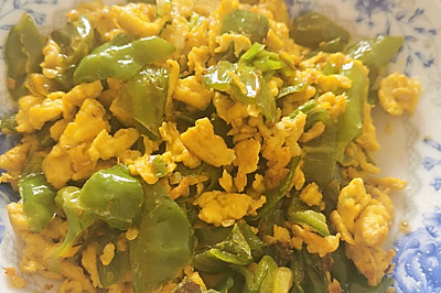 青椒炒鸡蛋