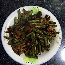 豆角茄子五花肉