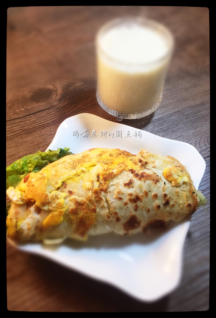 鸡蛋卷饼#孩子早餐最爱的饼儿#的做法图解13