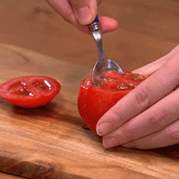 小羽私厨之法式焗番茄的做法图解3