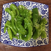 蒜蓉虎皮椒的做法图解2