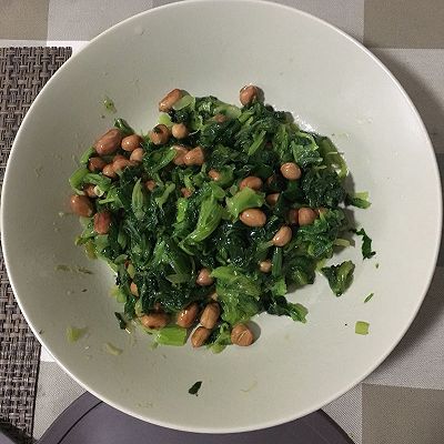 凉拌小白菜