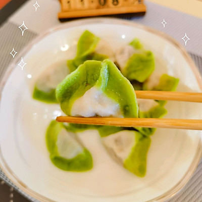 立冬翡翠白玉饺子