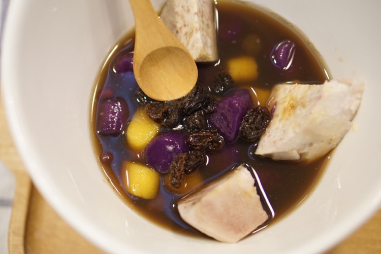 手工芋圆红豆沙的做法图解6
