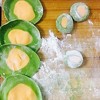 漂亮营养的蔬菜饺的做法图解3