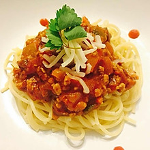 spaghetti bolognese 意面