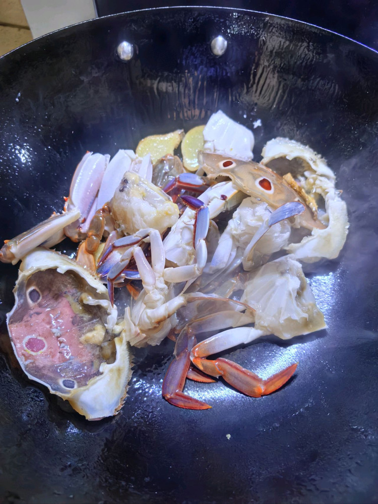 三点蟹的做法