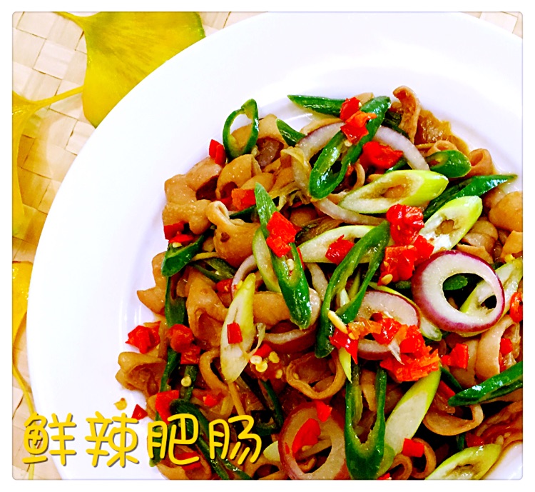 鲜辣肥肠