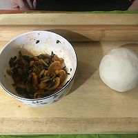 咸菜烙饼的做法图解4