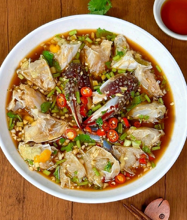 生腌飞蟹（梭子蟹）