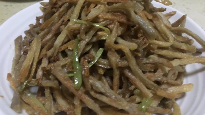 干煸藕丝