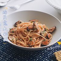 #感恩妈妈 爱与味蕾同行#贻贝意大利面的做法图解18
