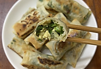 韭菜鸡蛋春卷的做法