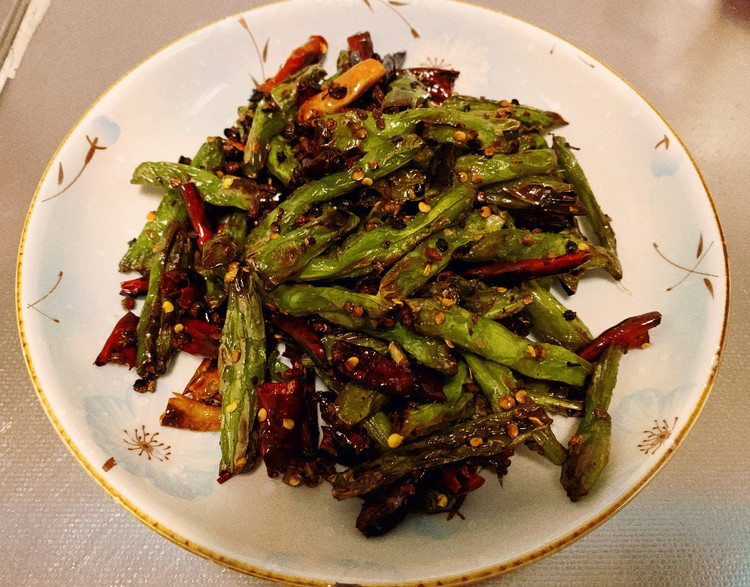 干煸豆角的做法