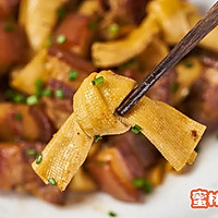 豆结烧肉的做法图解9