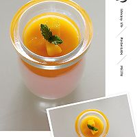 酸奶芒果布丁的做法图解6