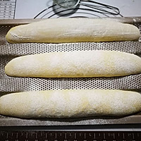 奶香法棍型面包的做法图解9