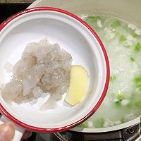 ★虾仁甜豆白菜粥★的做法图解9