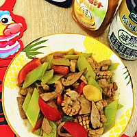 #家乡年味 鲜才够味#肝腰合炒的做法图解11