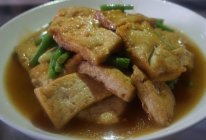 豆腐焖豆角：外脆内嫩，不油不腻的做法