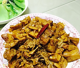 笋干焖肉的做法