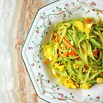 芸豆丝炒蛋