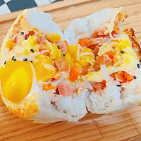 芝士烤馒头的做法图解8