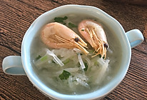 冰虾萝卜丝汤的做法