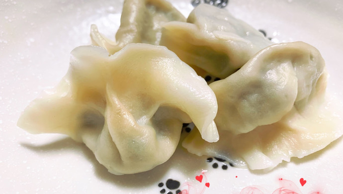 虾仁韭菜饺子