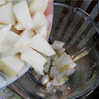 雪梨糯米豆浆的做法图解6
