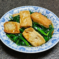 韭菜炒豆腐的做法图解11