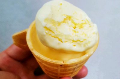 浓郁榴莲冰淇淋