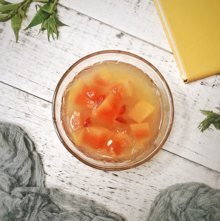木瓜炖银耳越吃越美丽的做法
