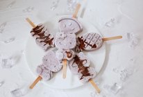 #爱乐甜夏日轻脂甜蜜#蓝莓酸奶雪糕的做法
