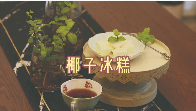 椰子冰糕—满口椰肉的冰激凌