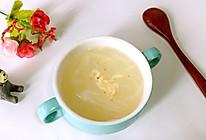 白萝卜虾皮汤的做法