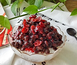 蔓越莓蜜豆刨冰#膳魔师夏日魔法甜品#的做法