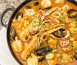 【曼步厨房】意式海鲜浓汤的做法